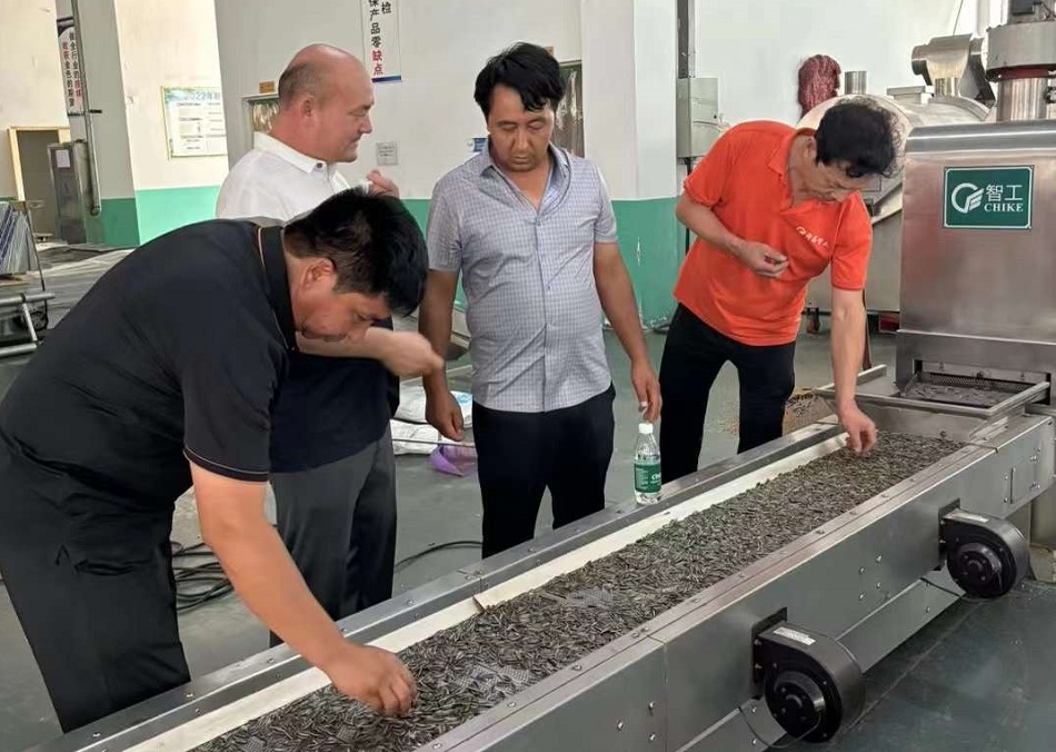 流水線炒貨機(jī)